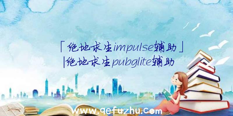 「绝地求生impulse辅助」|绝地求生pubglite辅助